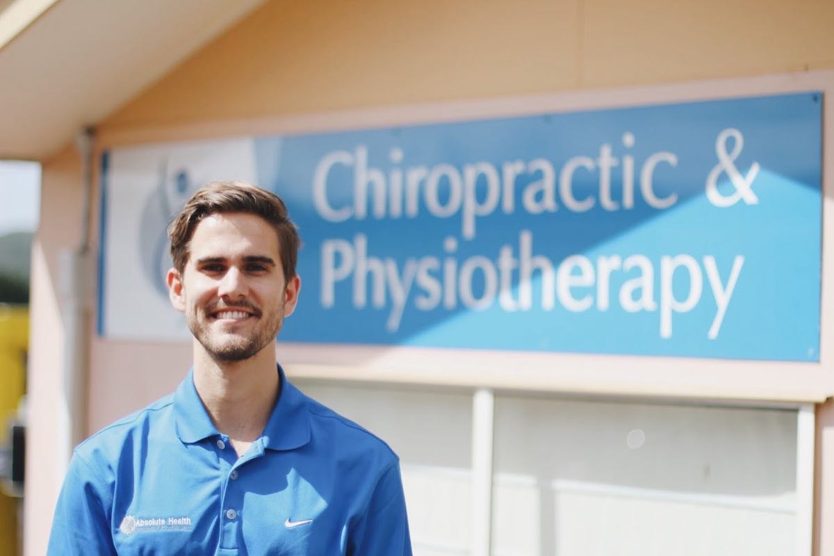 Treatment room at the Absolute Health chiropractic clinic on Howard Street, Nambour
